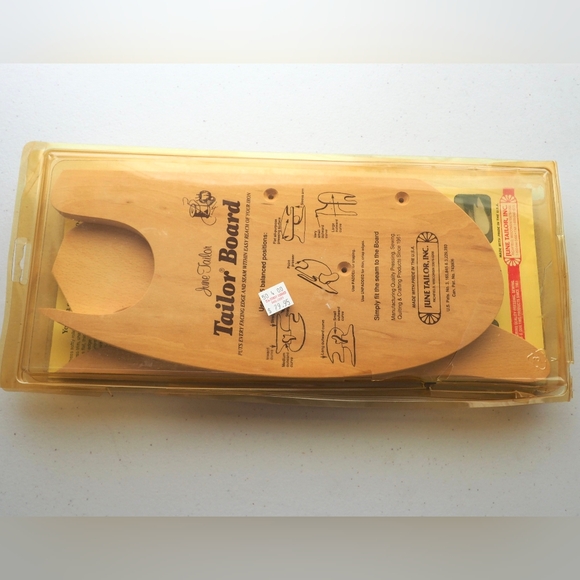 Vintage June Tailor Board Dressmaker Wooden Pressing Sewing Tool USA No Screws - Picture 17 of 17